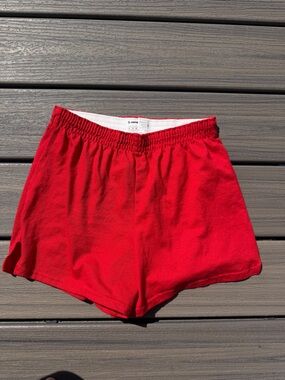 Soffe Red Cotton Shorts